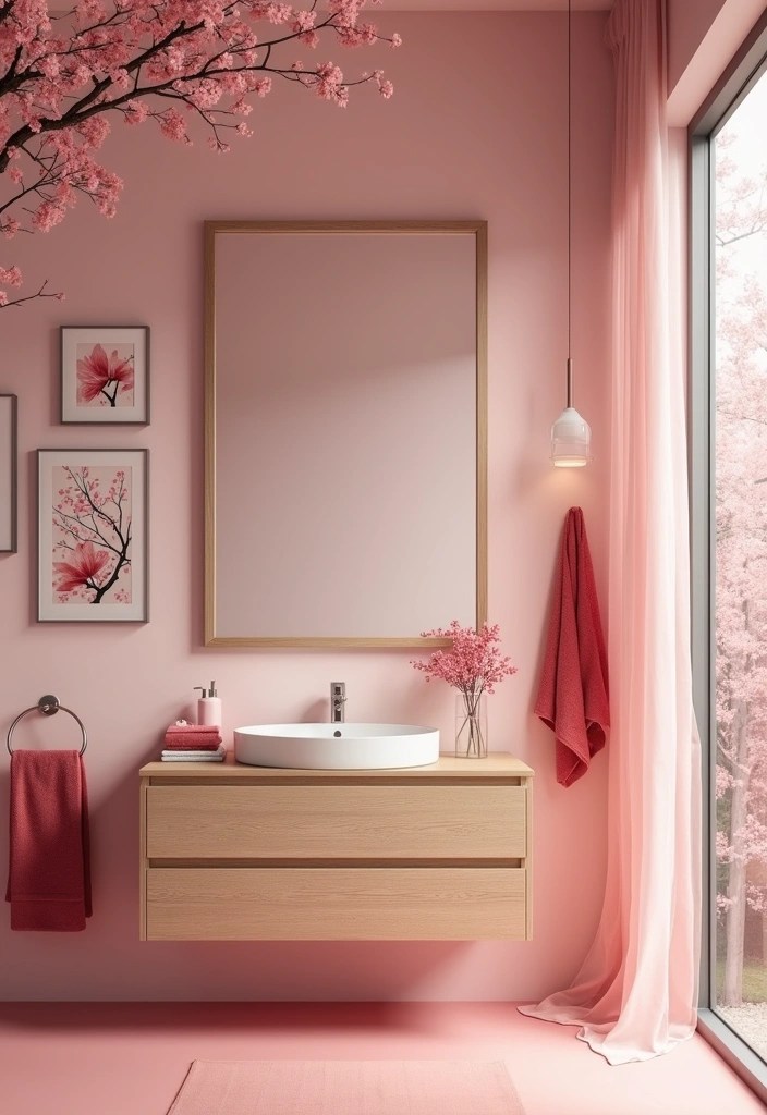 16 Cherry Color Schemes That Will Revitalize Your Home Decor! - 3. Cherry Blossom Inspiration