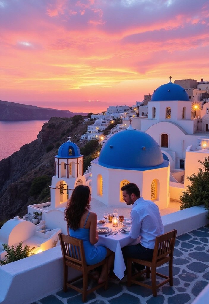 21 Dreamy Honeymoon Destinations You Must Consider (Especially #6!) - 2. Santorini, Greece – A Love Story in Blue and White