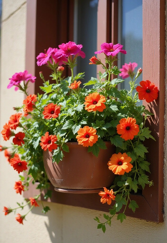 22 Unique DIY Flower Beds That Will Make Your Front Yard Stand Out! - 11. Hanging Flower Bed