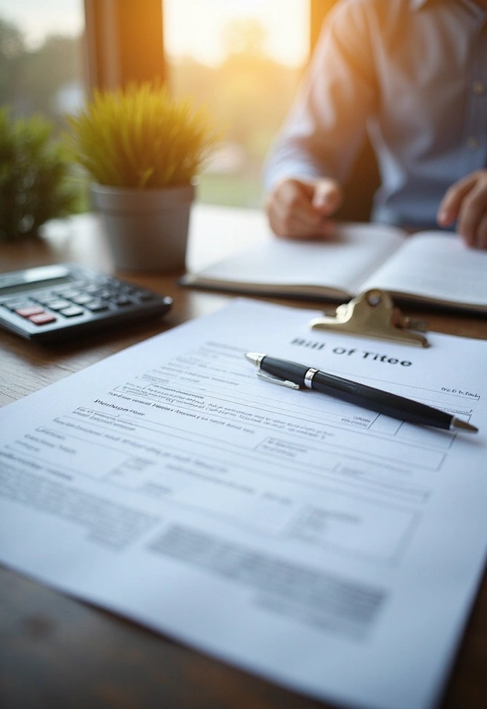 How to Sell Used Cars: Top Tips to Maximize Your Profit - 14. Prepare for Paperwork