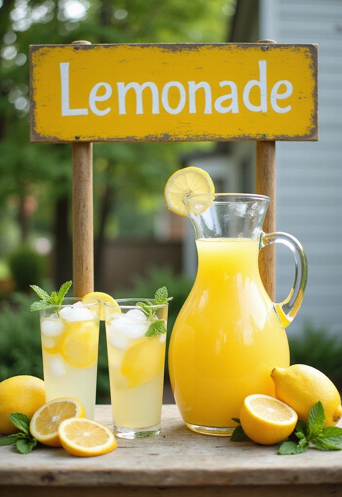 The Easiest DIY Recipes to Impress Any Guest - 14. Lemonade Stand