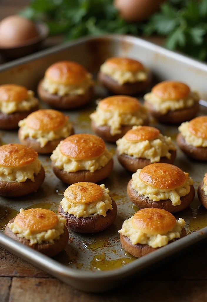 The Easiest DIY Recipes to Impress Any Guest - 2. Savory Stuffed Mushrooms
