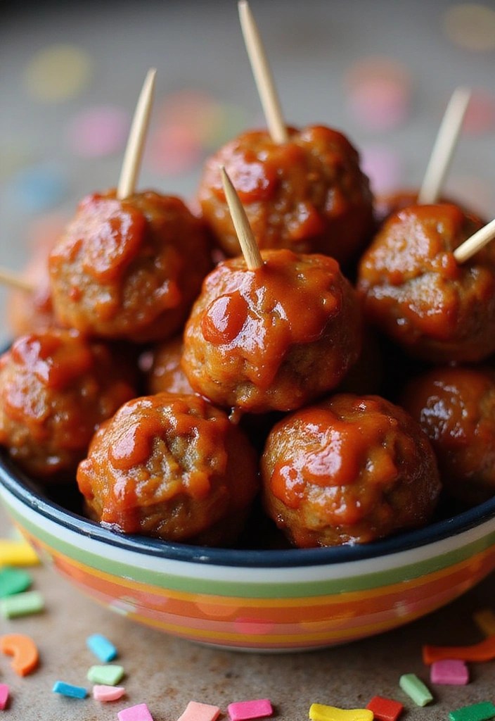 The Easiest DIY Recipes to Impress Any Guest - 4. Sweet and Spicy Glazed Meatballs