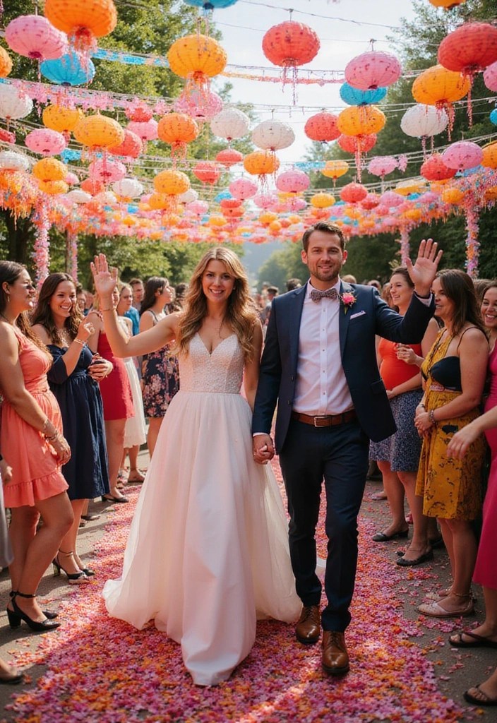12 Unique Summer Wedding Themes That Will Wow Your Guests (Especially #7!) - 12. Color Burst