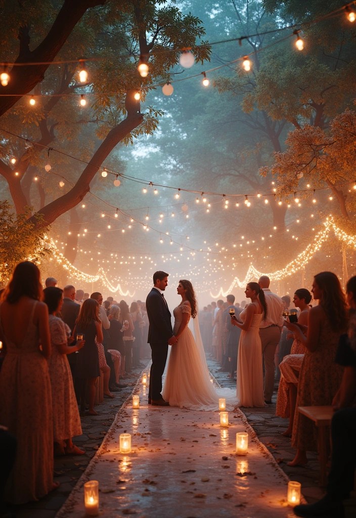 12 Unique Summer Wedding Themes That Will Wow Your Guests (Especially #7!) - 6. Outdoor Fairytale