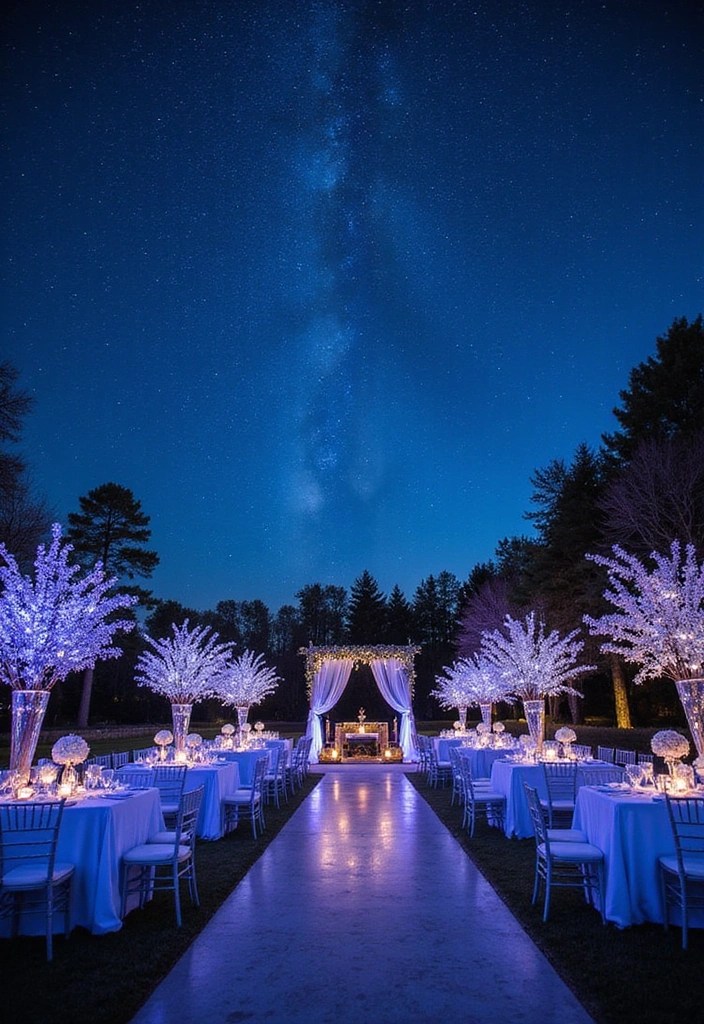 12 Unique Summer Wedding Themes That Will Wow Your Guests (Especially #7!) - 7. Celestial Celebration