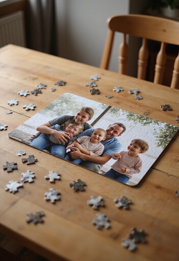 20 Personalized Mother's Day Gifts That Will Make Her Heart Melt (Don’t Miss #12!) - 14. Custom Puzzle