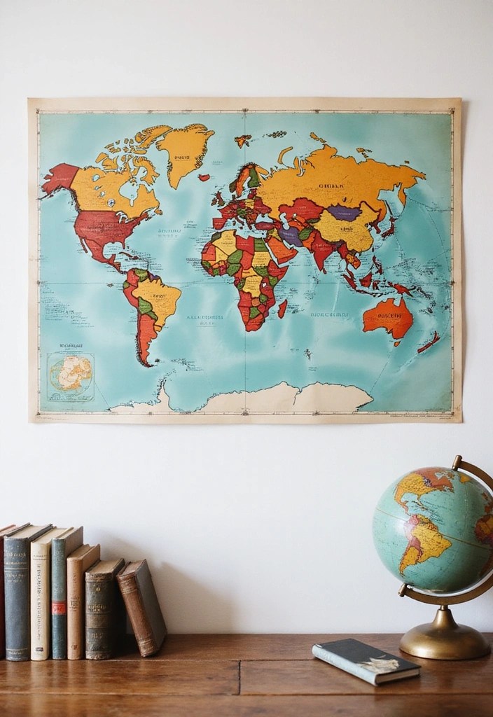 20 Personalized Mother's Day Gifts That Will Make Her Heart Melt (Don’t Miss #12!) - 19. Custom Travel Map
