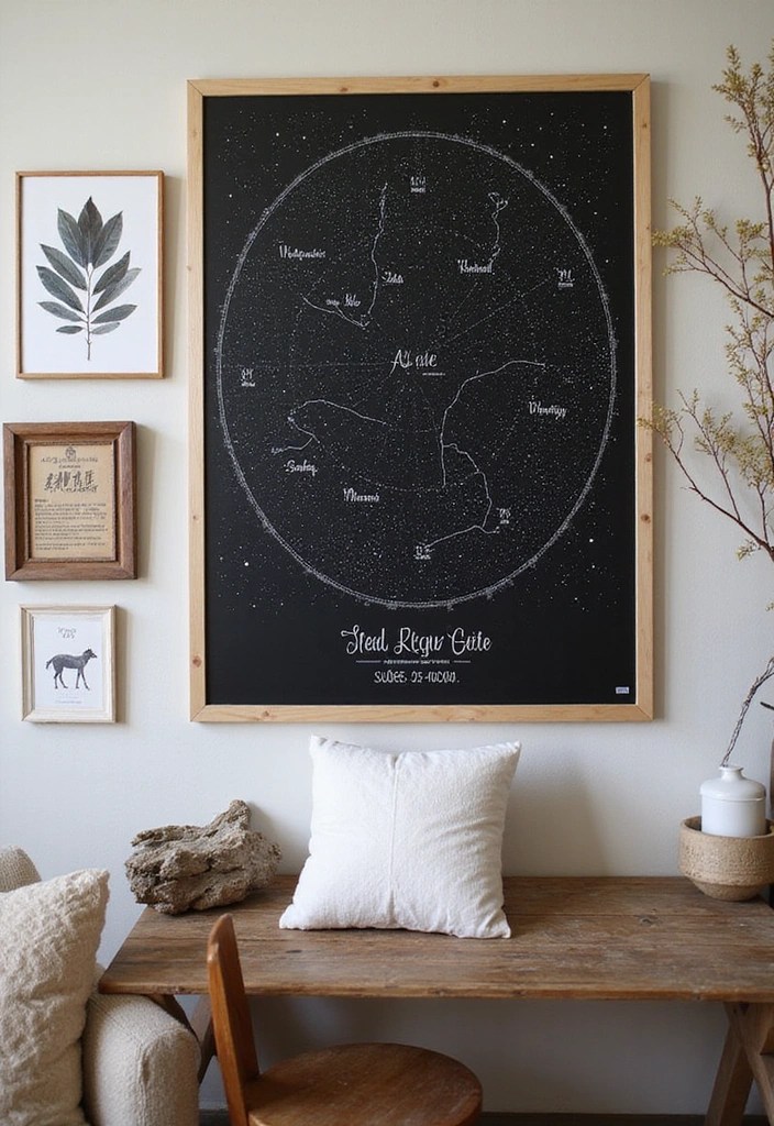 20 Personalized Mother's Day Gifts That Will Make Her Heart Melt (Don’t Miss #12!) - 6. Custom Star Map