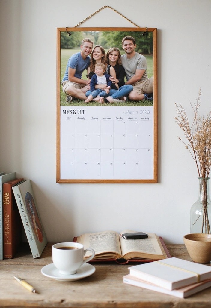 20 Personalized Mother's Day Gifts That Will Make Her Heart Melt (Don’t Miss #12!) - 8. Custom Calendar